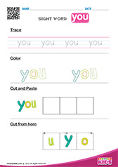 Sight Word "you"